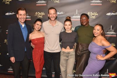 Richard Rowan, Saki Masuda, Leland Burnett, Katie Mattar, Mekhi Holloway and Grace El Photo