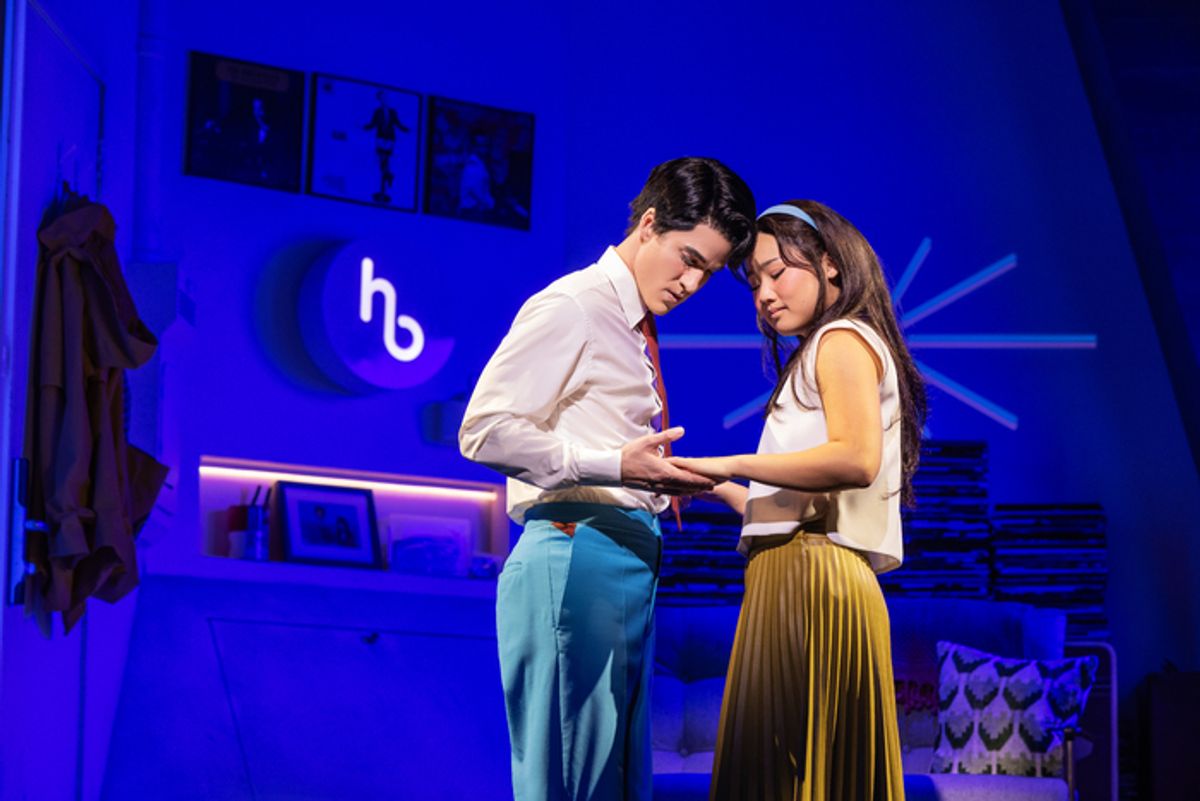 Helen J. Shen,  Darren Criss at 