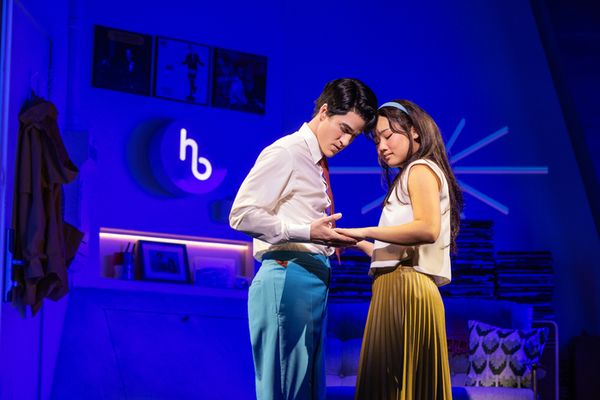 Helen J. Shen,  Darren Criss Photo