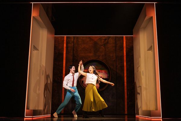 Helen J. Shen,  Darren Criss Photo