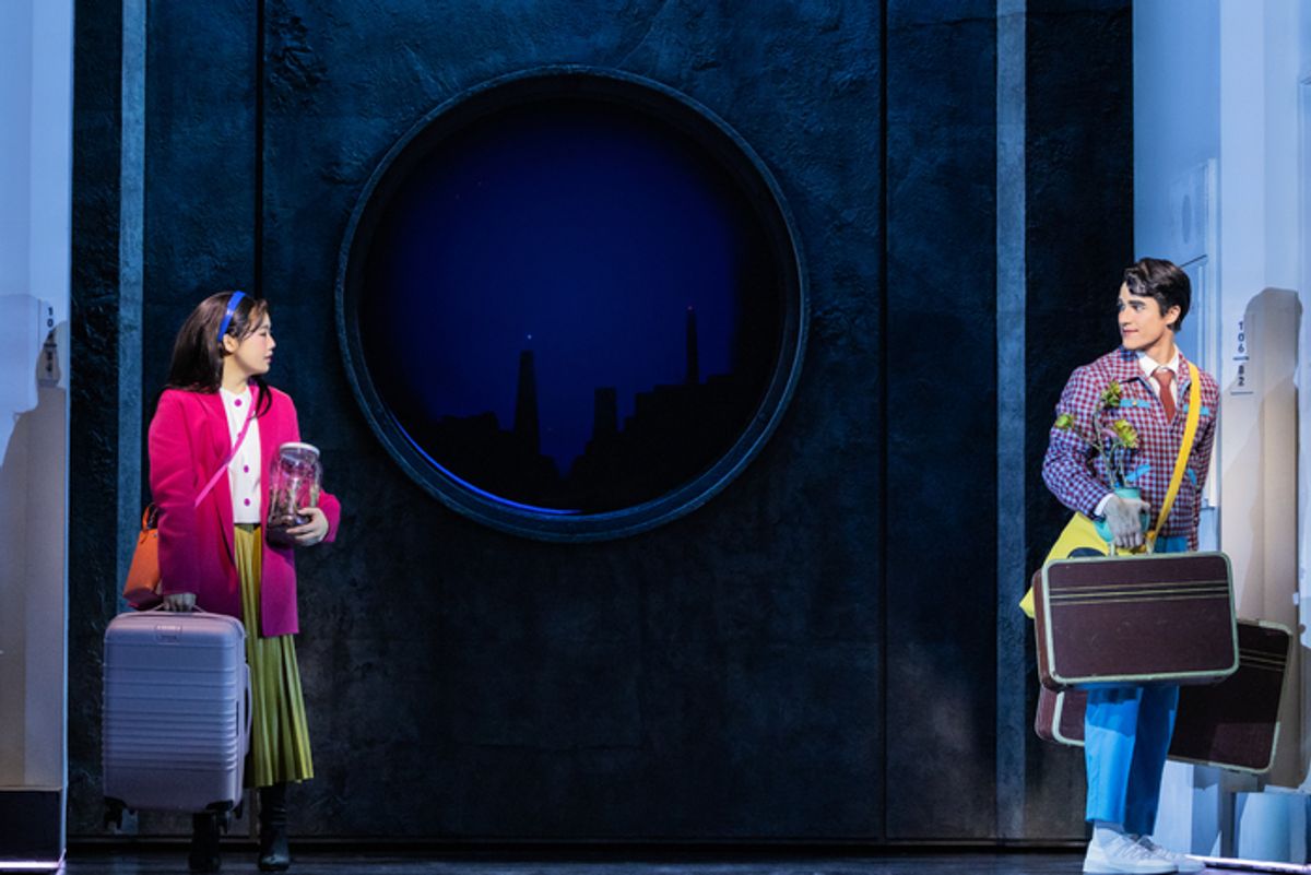 Helen J. Shen,  Darren Criss at 