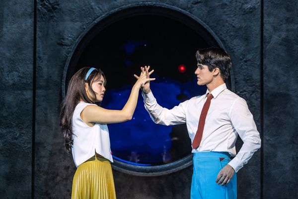 Helen J. Shen,  Darren Criss Photo