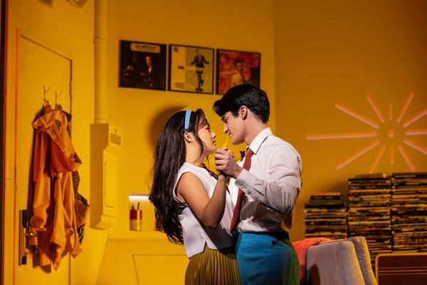 Helen J. Shen,  Darren Criss Photo