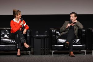 Lauren LeFranc and Colin Farrell @ BroadwayWorld Lauren LeFranc and Colin Farrell Photo