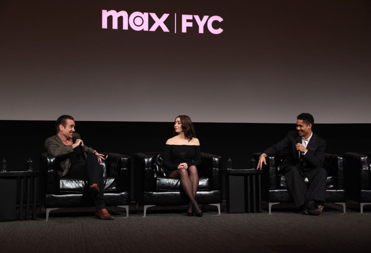 Colin Farrell, Cristin Milioti and Rhenzy Feliz at 