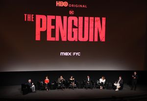 Jess Cagle, Lauren LeFranc, Colin Farrell, Cristin Milioti, Rhenzy Feliz, Deirdre O'C Photo