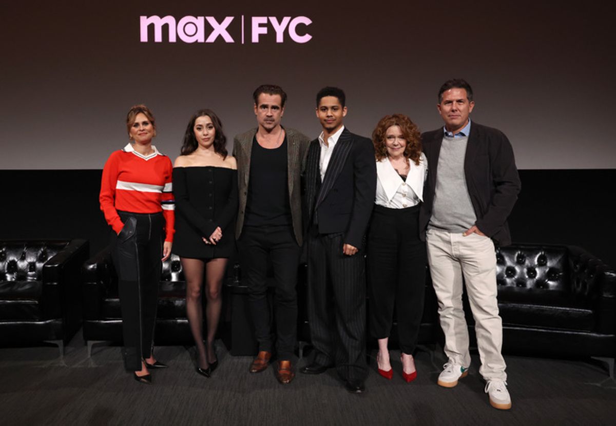 Lauren LeFranc, Cristin Milioti, Colin Farrell, Rhenzy Feliz, Deirdre O'Connell and Dylan Clark  at 