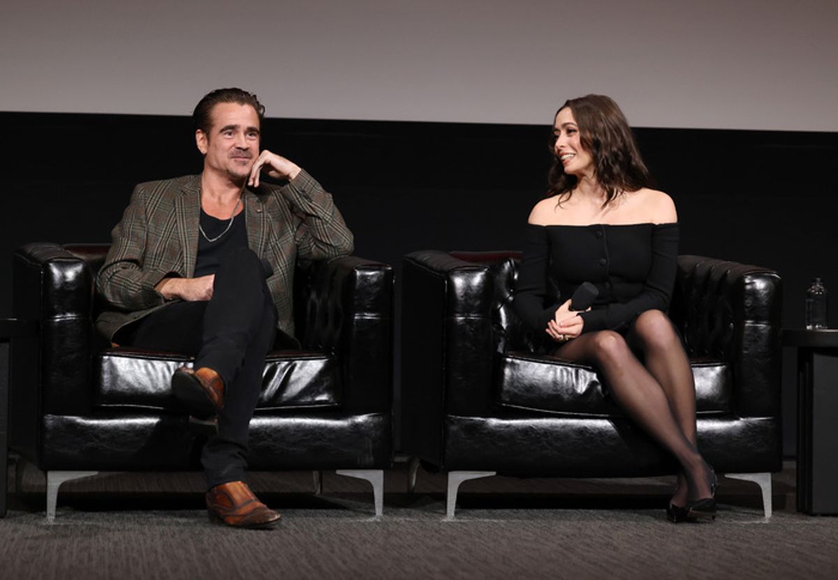 Colin Farrell and Cristin Milioti  at 