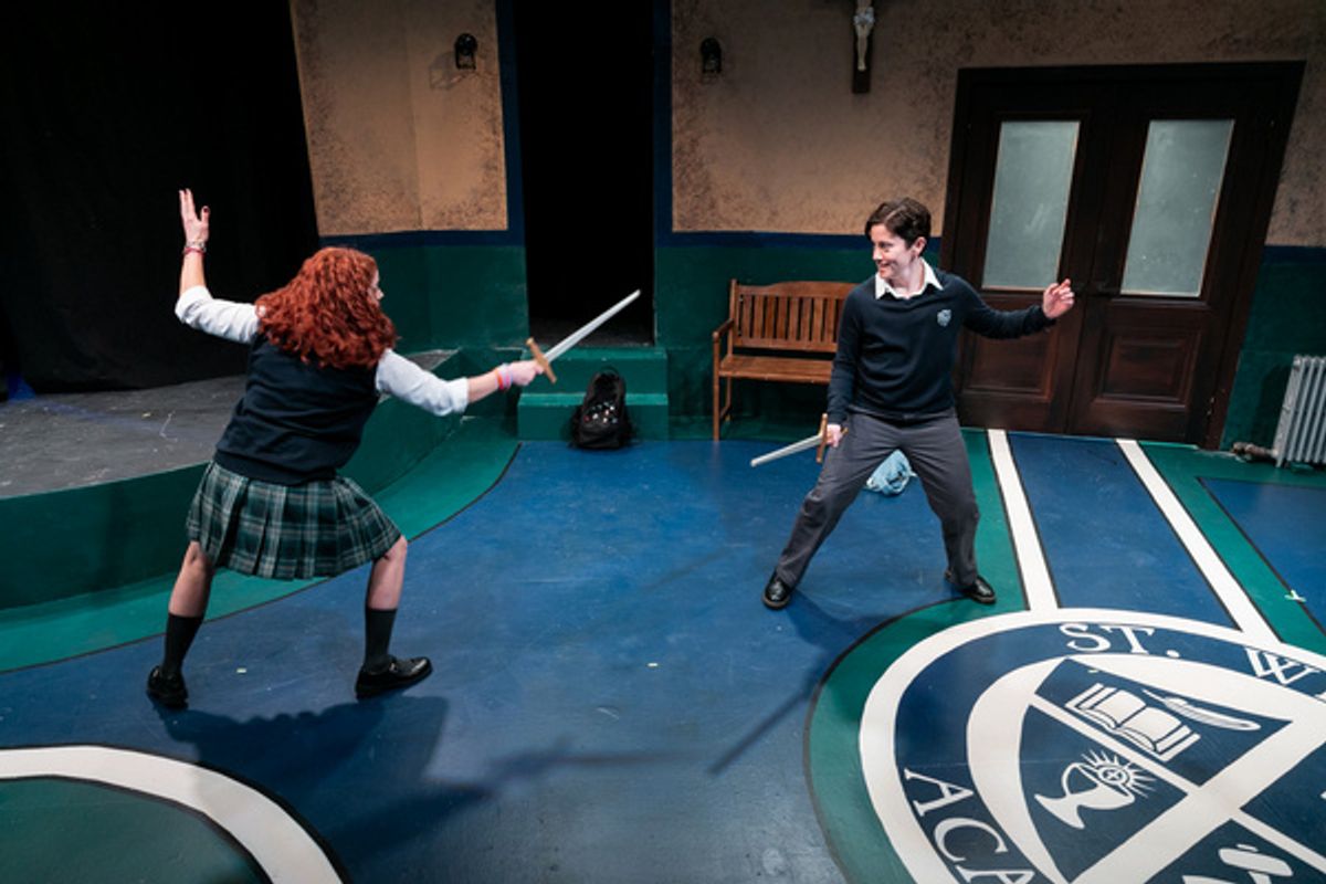 Leah Nicole Raymond and Stacey Raymond at 