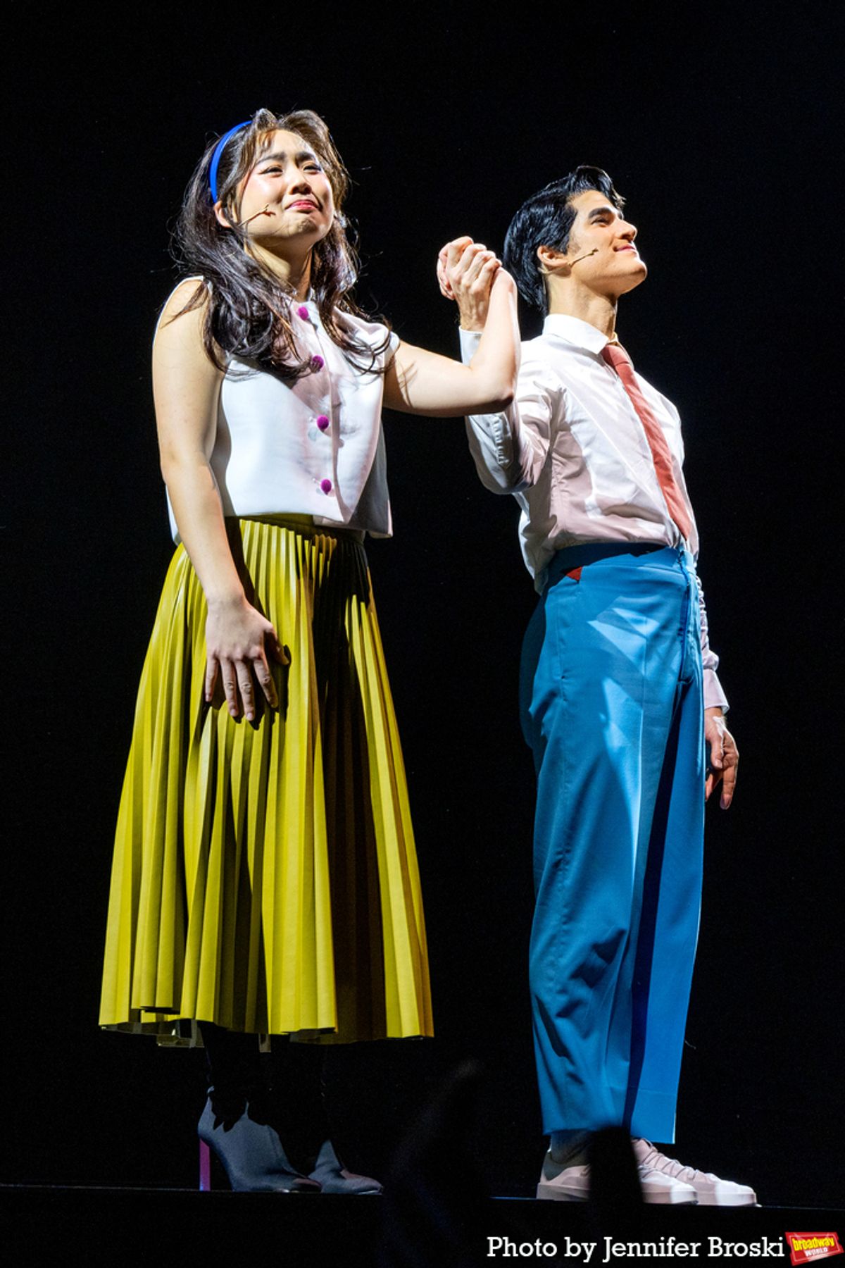 Helen J Shen, Darren Criss at 