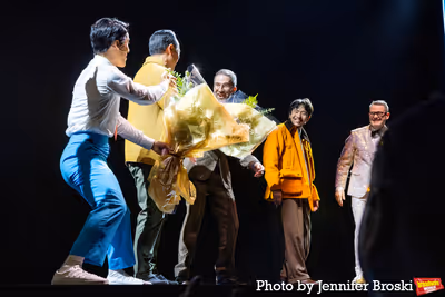 Darren Criss, Marcus Choi, Will Aronson, Hue Park, Michael Arden Photo