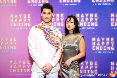 Darren Criss, Helen J Shen Photo