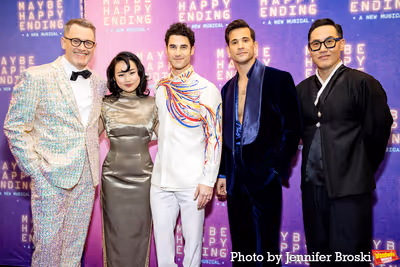Michael Arden, Helen J Shen, Darren Criss, Dez Duron, Marcus Choi Photo