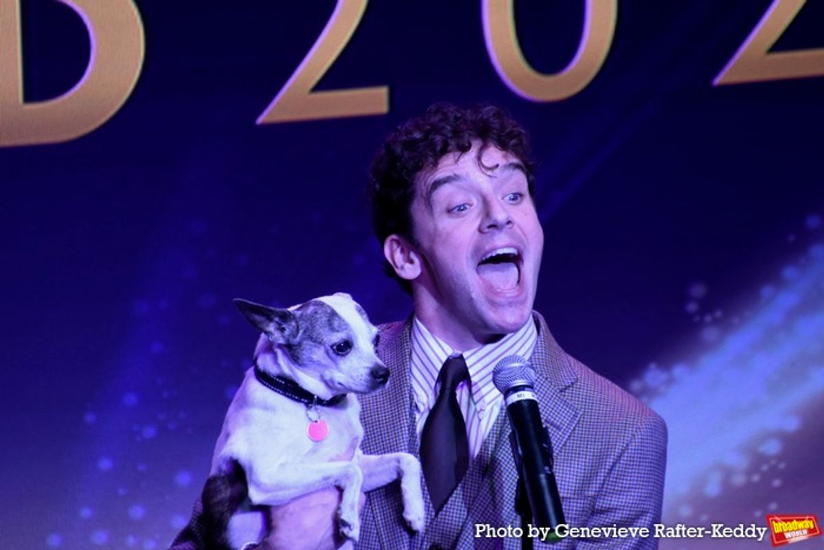 Michael Urie and McKinley at 