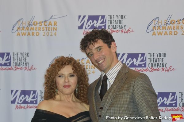 Bernadette Peters and Andrew Rannells Photo