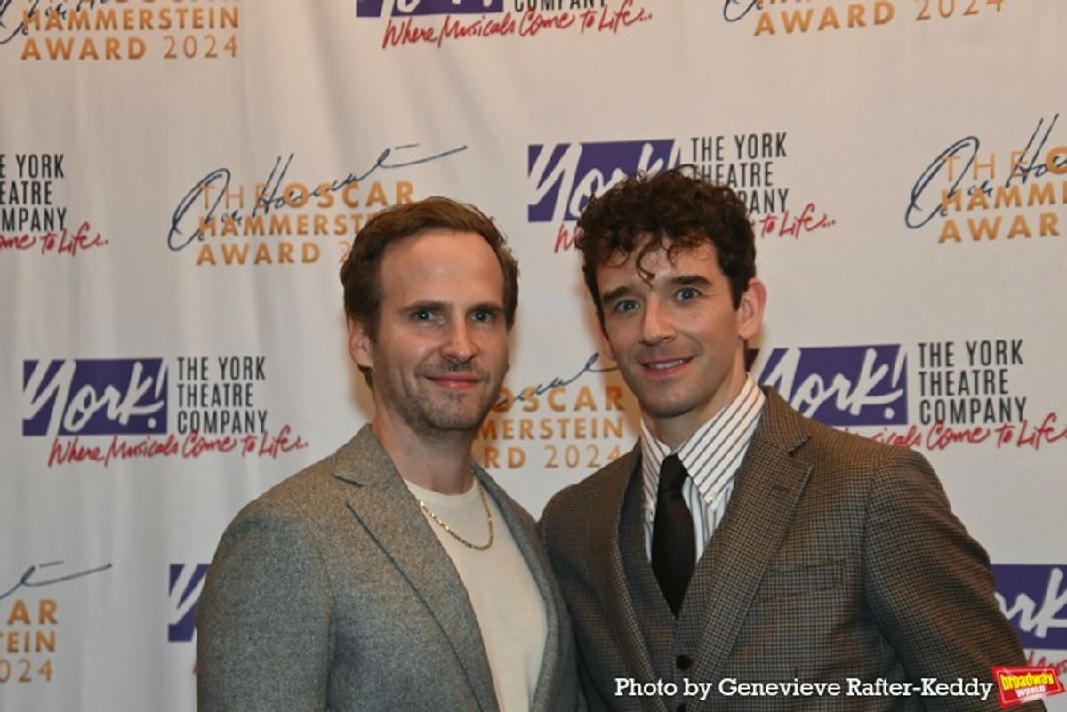 Ryan Spahn and Michael Urie at 