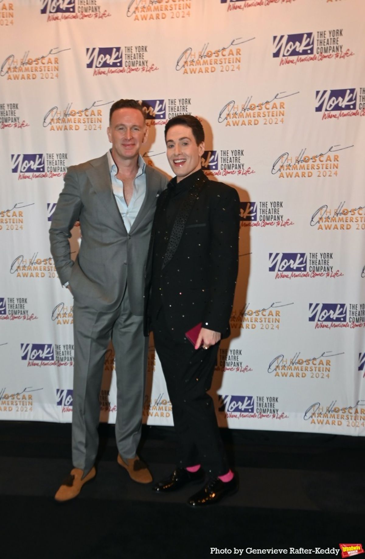 Ben Davis and Randy Rainbow at 