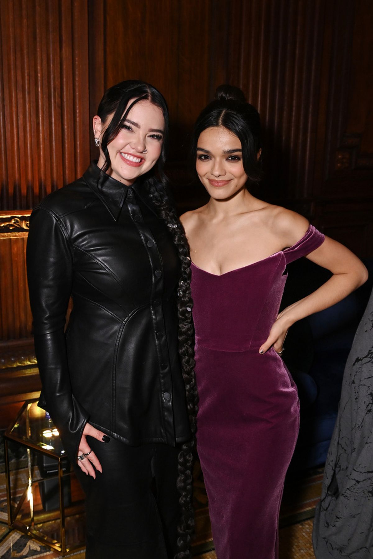 Lauren Spencer Smith and Rachel Zegler at 