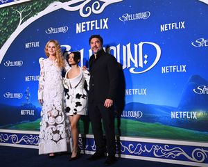 Nicole Kidman, Rachel Zegler, and Javier Bardem @ BroadwayWorld Nicole Kidman, Rachel Zegler, and Javier Bardem Photo