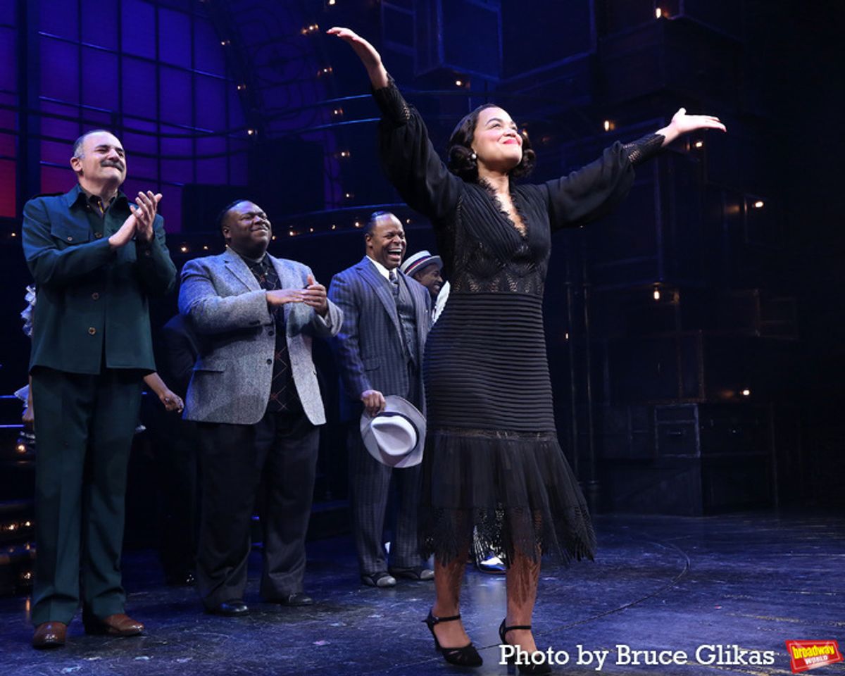 The Cast of 'A Wonderful World: The Louis Armstrong Musical' at 