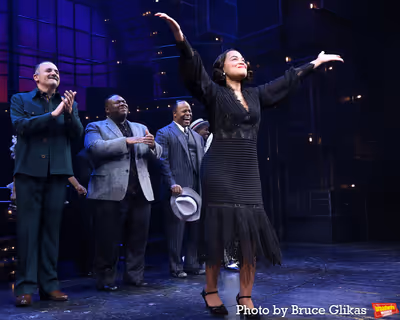 The Cast of "A Wonderful World: The Louis Armstrong Musical" Photo
