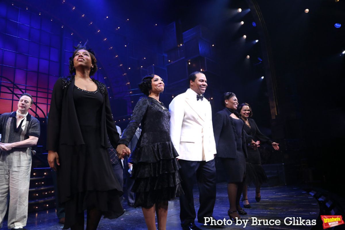 Darlesia Cearcy, Jennie Harney-Fleming, James Monroe Iglehart, Kim Exum and Dionne Figgins  at 