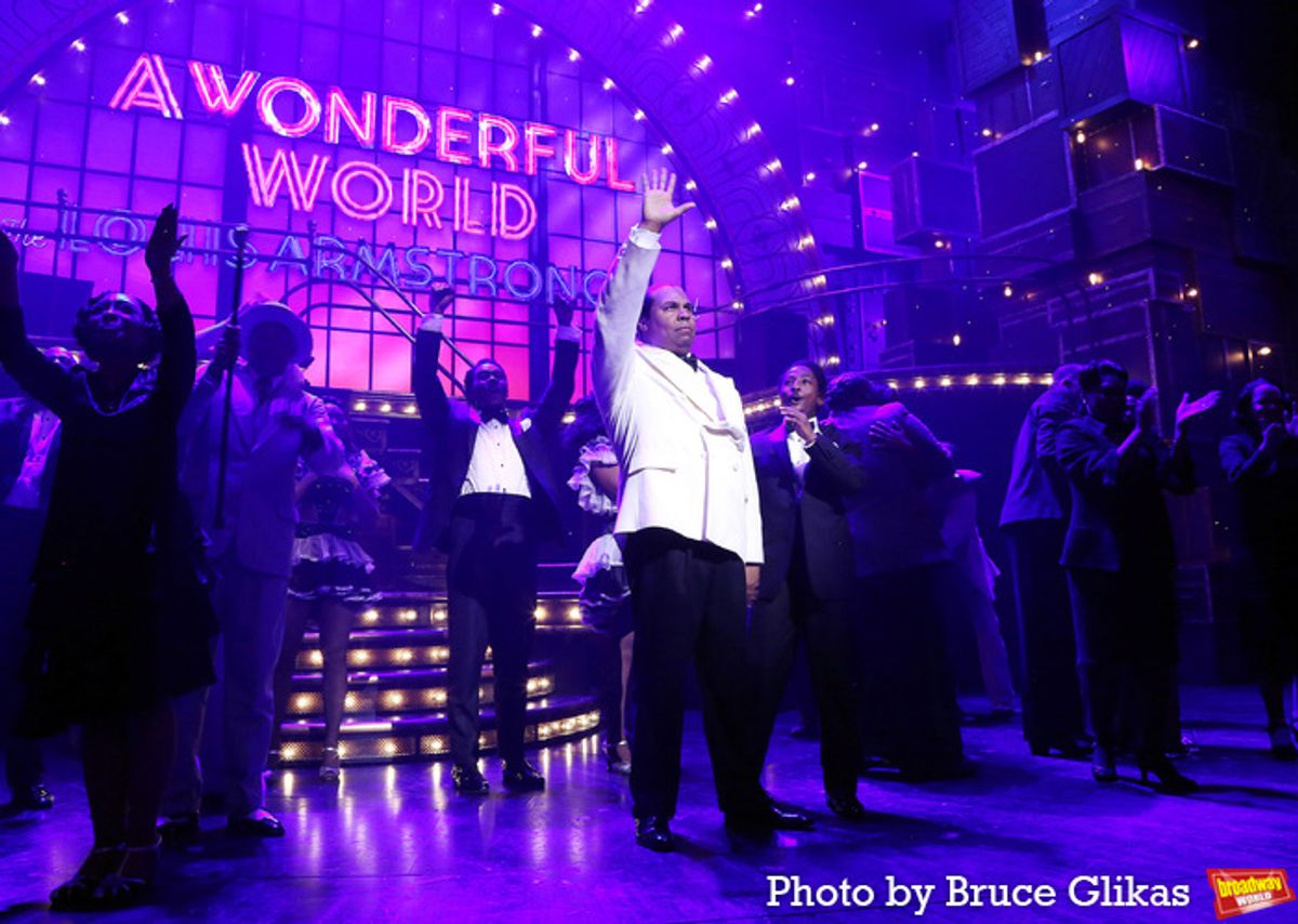 James Monroe Iglehart & The Cast of 'A Wonderful World: The Louis Armstrong Musical' at 