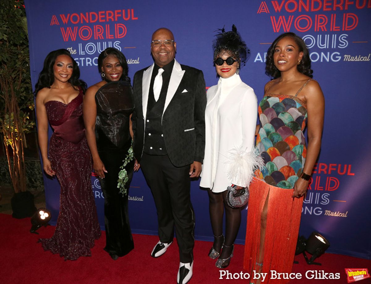 Jenni Harney-Fleming, Darlesia Cearcy, James Monroe Iglehart, Kim Exum and Dionne Figgins  at 