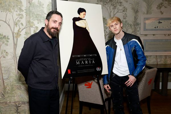 Pablo Larraín and Brody Grant  Photo
