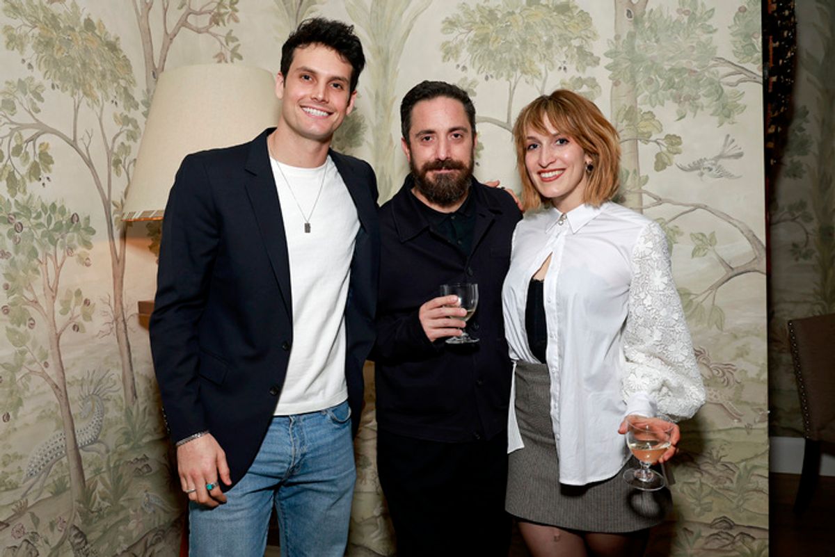 Kevin William Paul, Pablo Larraín, and Milena Comeau at 