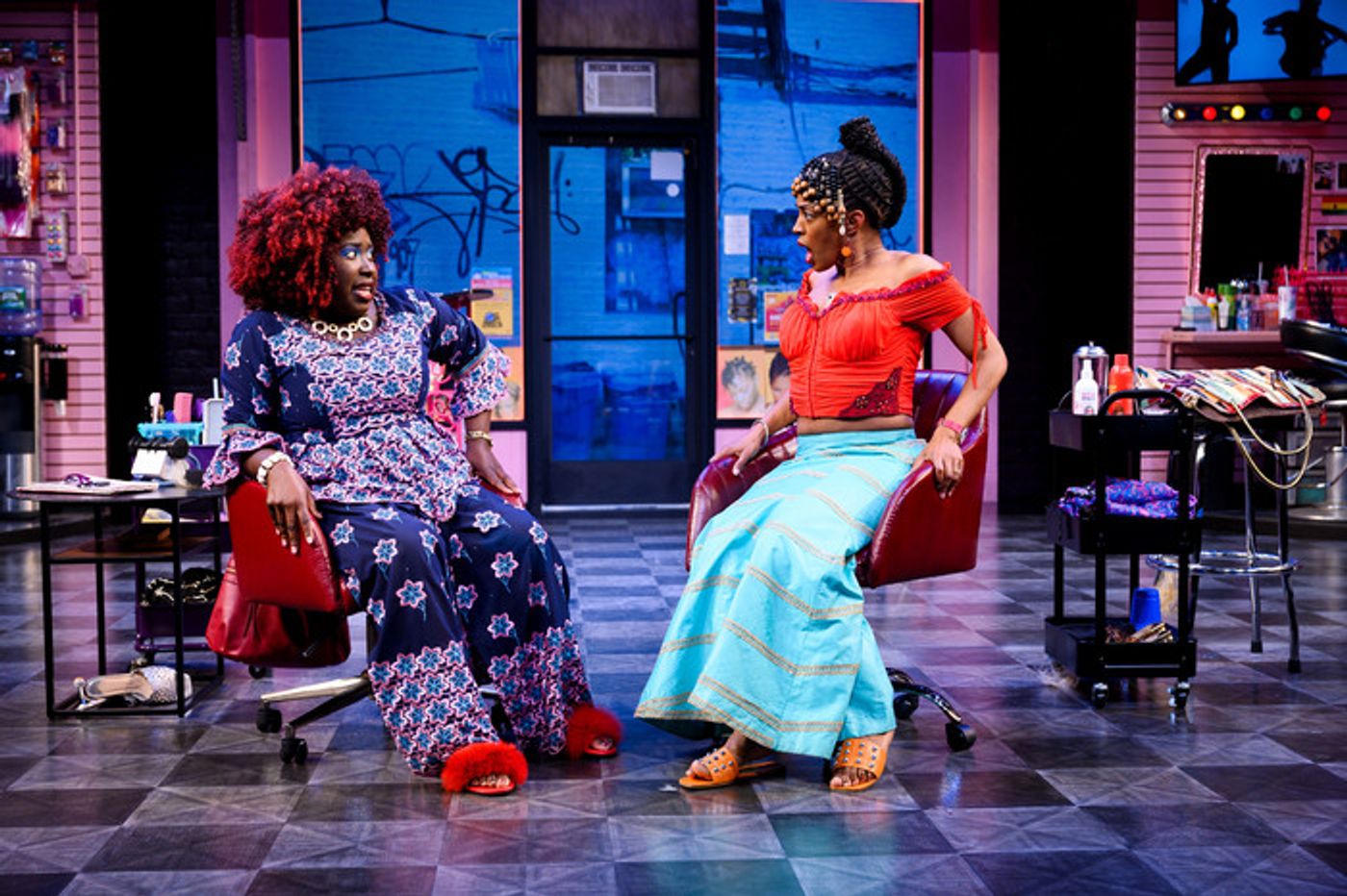 Photos: JAJA’S AFRICAN HAIR BRAIDING At Berkeley Repertory Theatre Photos: JAJA’S AFRICAN HAIR BRAIDING At Berkeley Repertory Theatre Image