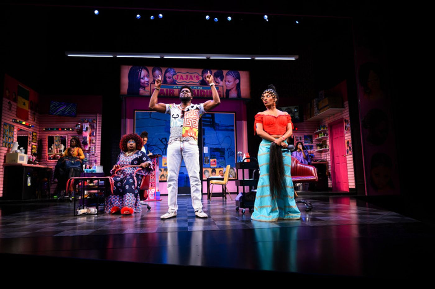 Photos: JAJA’S AFRICAN HAIR BRAIDING At Berkeley Repertory Theatre Photos: JAJA’S AFRICAN HAIR BRAIDING At Berkeley Repertory Theatre Image