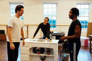 Joe Grundy, Matthew Baldwin and Keanu Adolphus Johnson @ BroadwayWorld Joe Grundy, Matthew Baldwin and Keanu Adolphus Johnson Photo