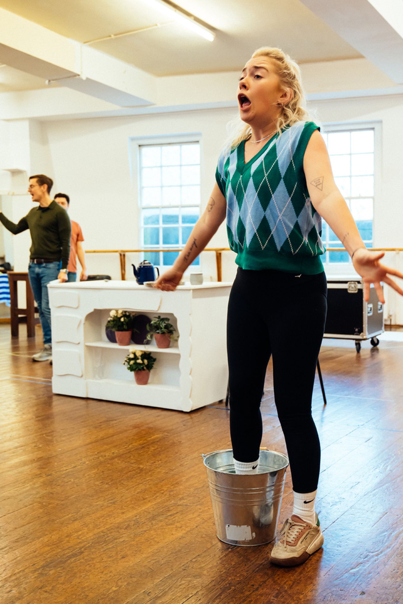 Photos: In Rehearsal for JACK AND THE BEANSTALK: WHAT A WHOPPER! At Charing Cross Theatre  Image