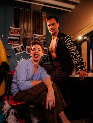 Kevin Cahoon, Cheyenne Jackson Photo