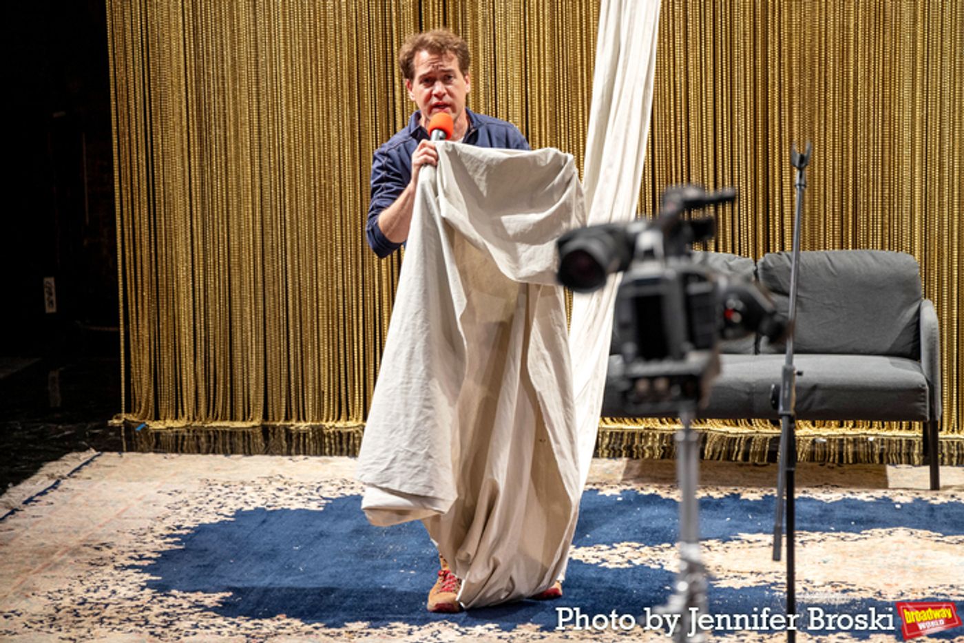 Photos: In Rehearsals for THE MERCHANT OF VENICE with  Richard Topol, T.R. Knight & Alexandra Silber   Image