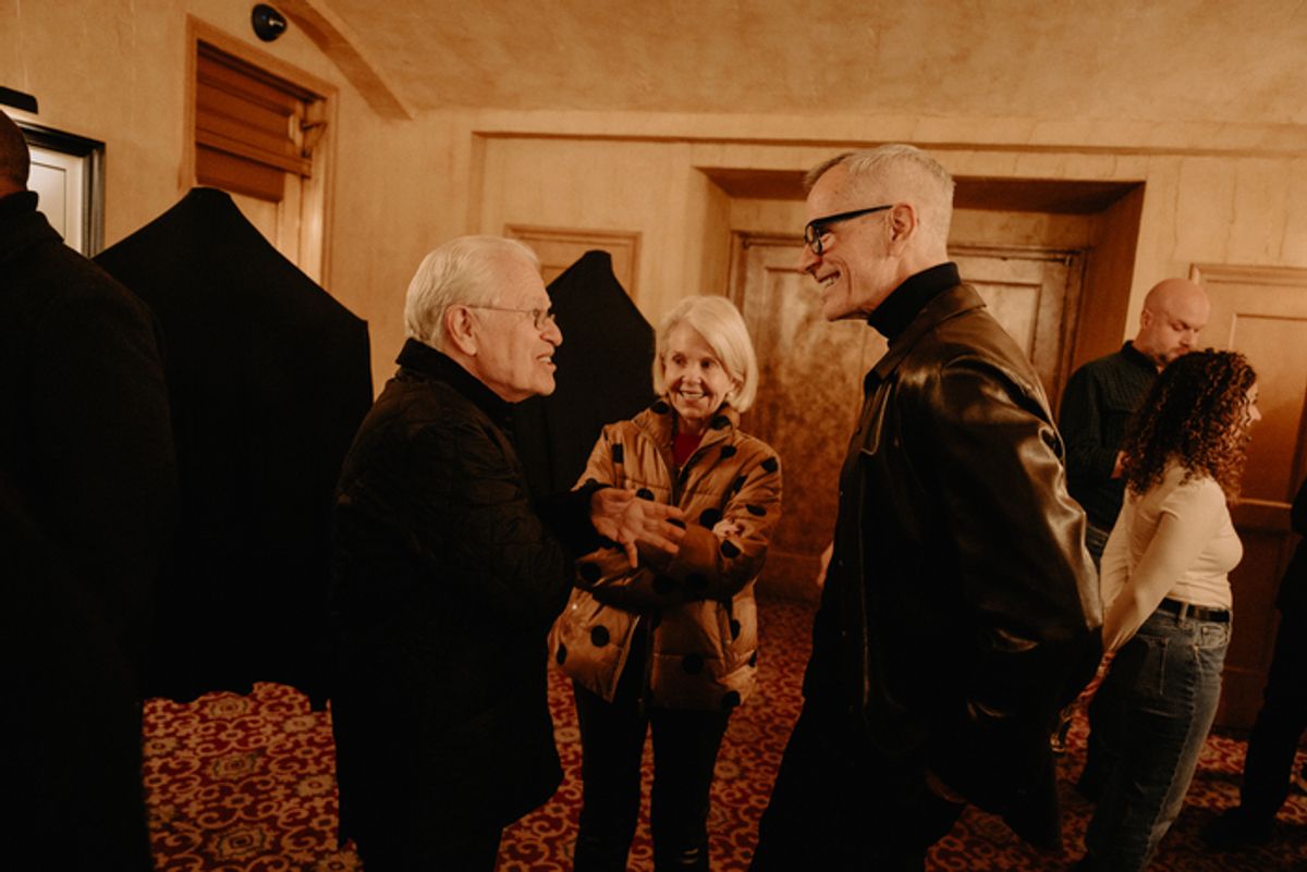 Jerry Zaks, Melissa Gooding, Jerry Mitchell