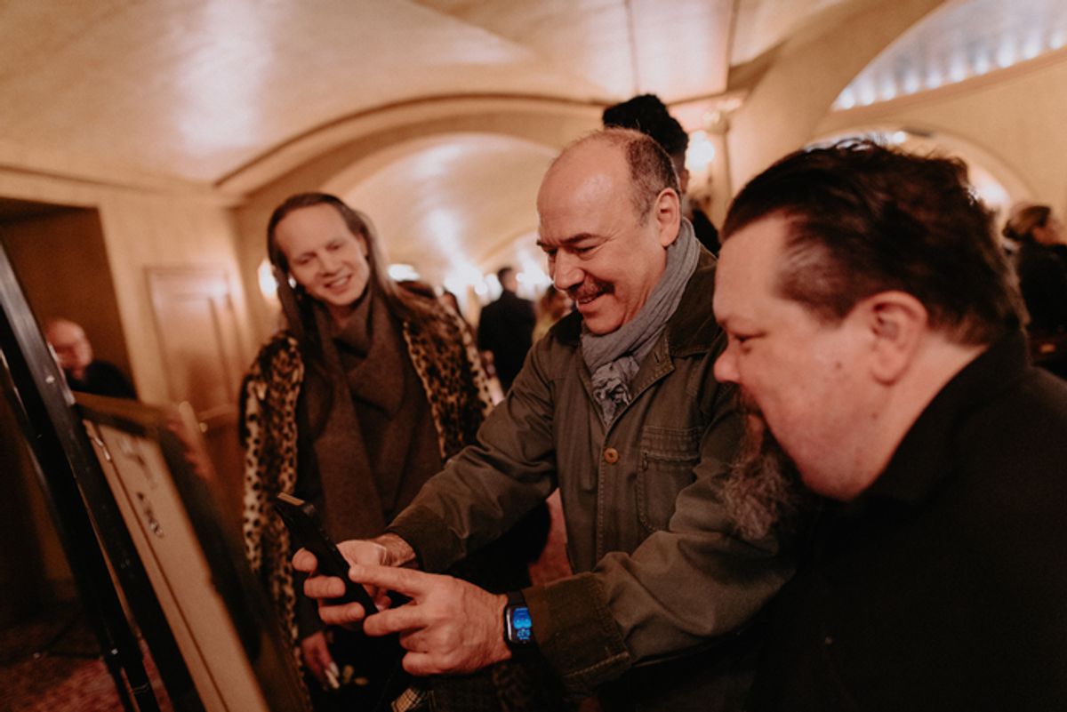 Jordan Roth, Danny Burstein, Justin 'Squigs' Robertson