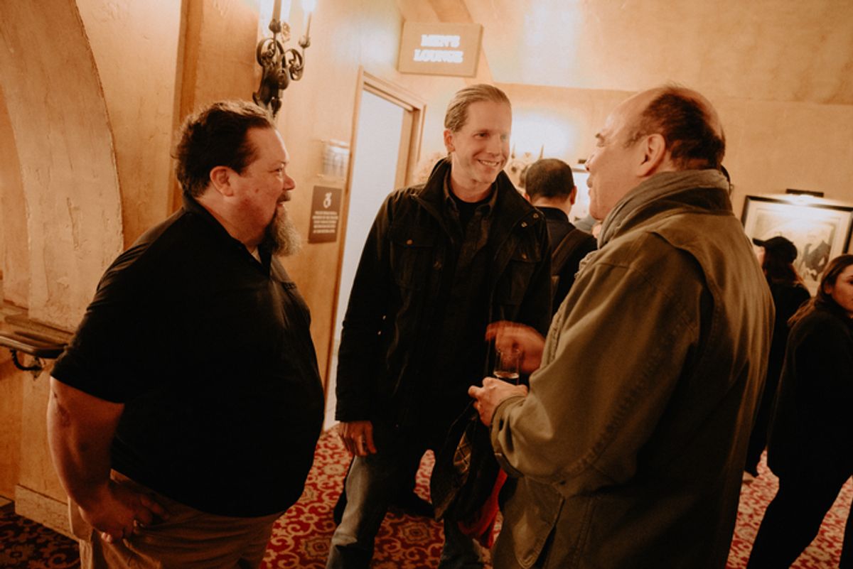 Justin 'Squigs' Robertson, Stark Sands, Danny Burstein