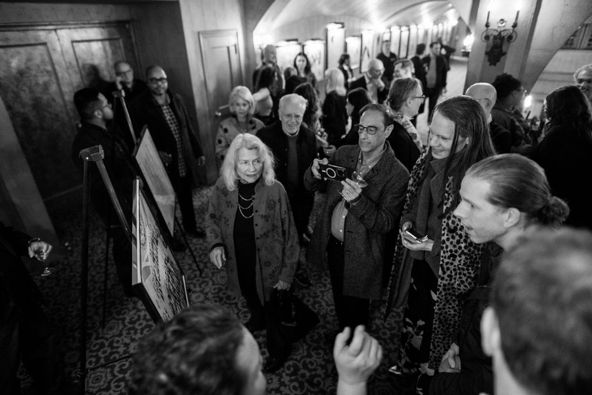 Louise Kerz Hirschfeld, Hal Luftig, Jordan Roth, Stark Sands and guests