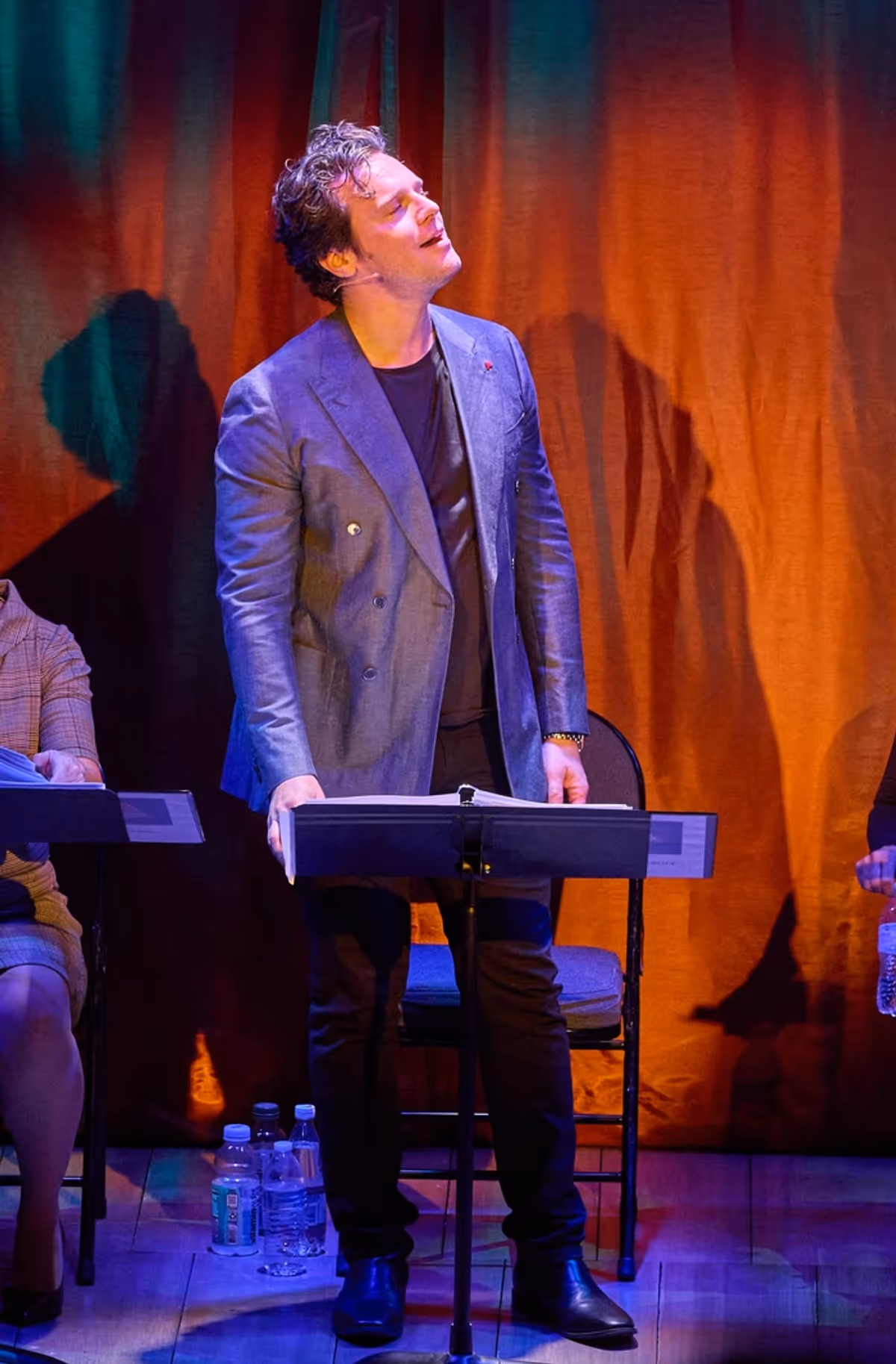 Jonathan Groff at Photos: Jonathan Groff in Benefit Concert of Broadway-Bound JUST IN TIME