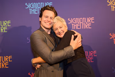 Jonathan Groff and Michele Pawk Photo