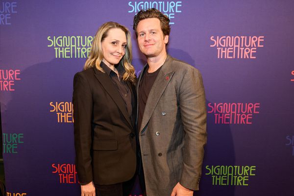Shannon Lewis and Jonathan Groff Photo