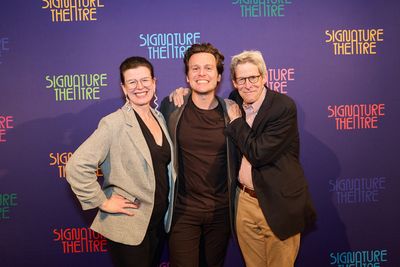 Anika Chappin, Jonathan Groff, and Ted Chapin Photo