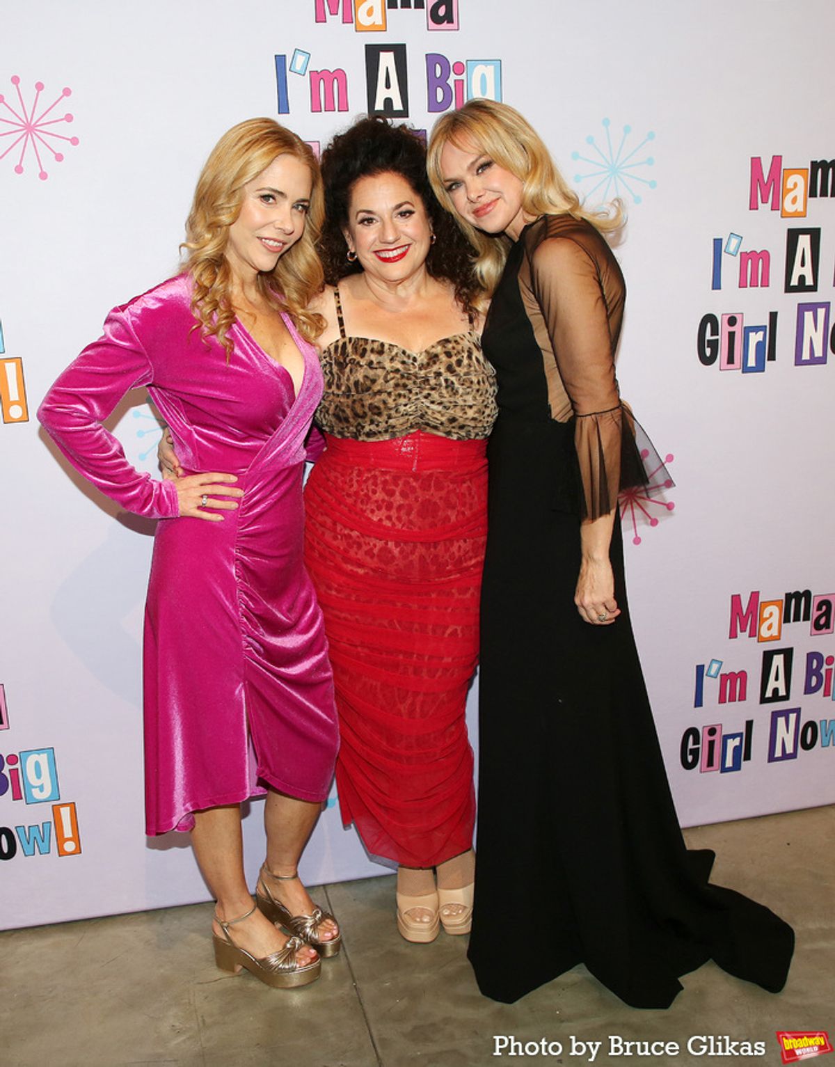 Kerry Butler, Marissa Jaret Winokur and Laura Bell Bundy  at 