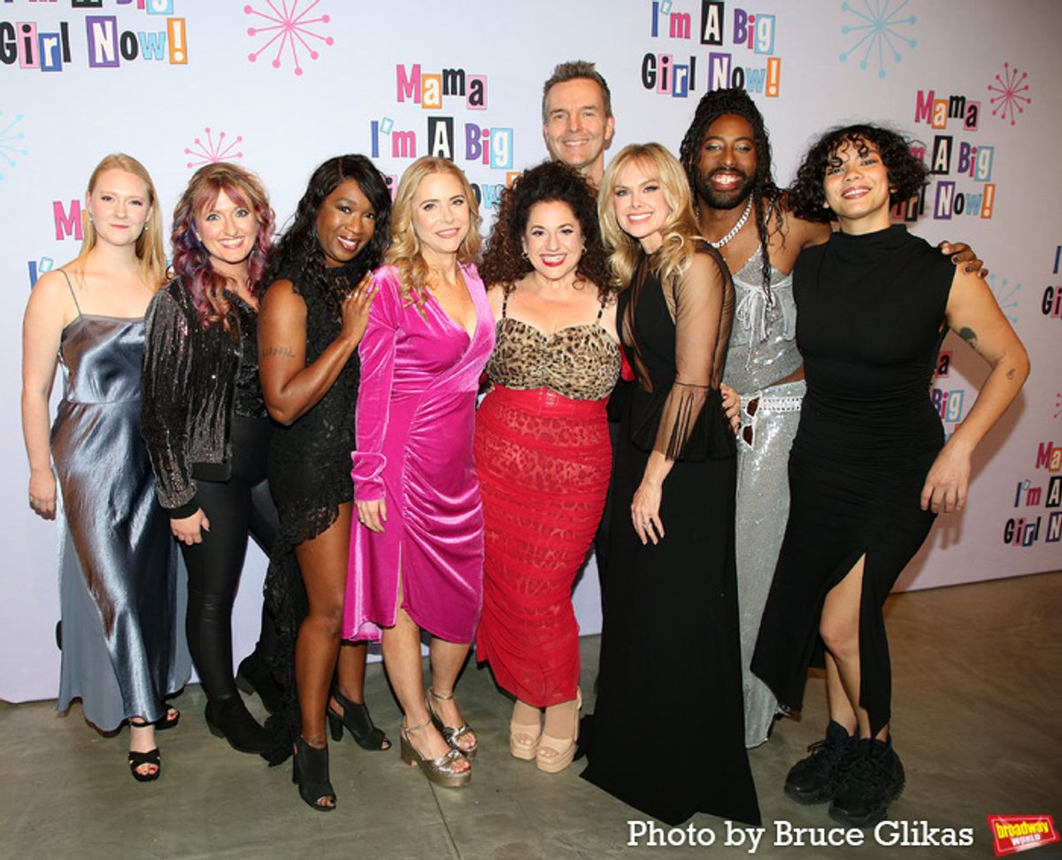 Margot Plum, Jo Huling, Carla J. Hargrove, Kerry Butler, Marissa Jaret Winokur, Andrew Byrne, Laura Bell Bundy, Michael Gerrard Johnson and Skyler Volpe  at 