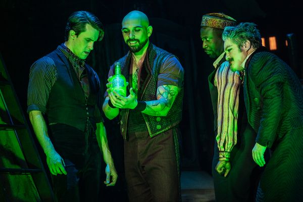 Christain Douglas, Danny Burgos, Nick Rashad Burroughs, and Robert Petkoff  Photo