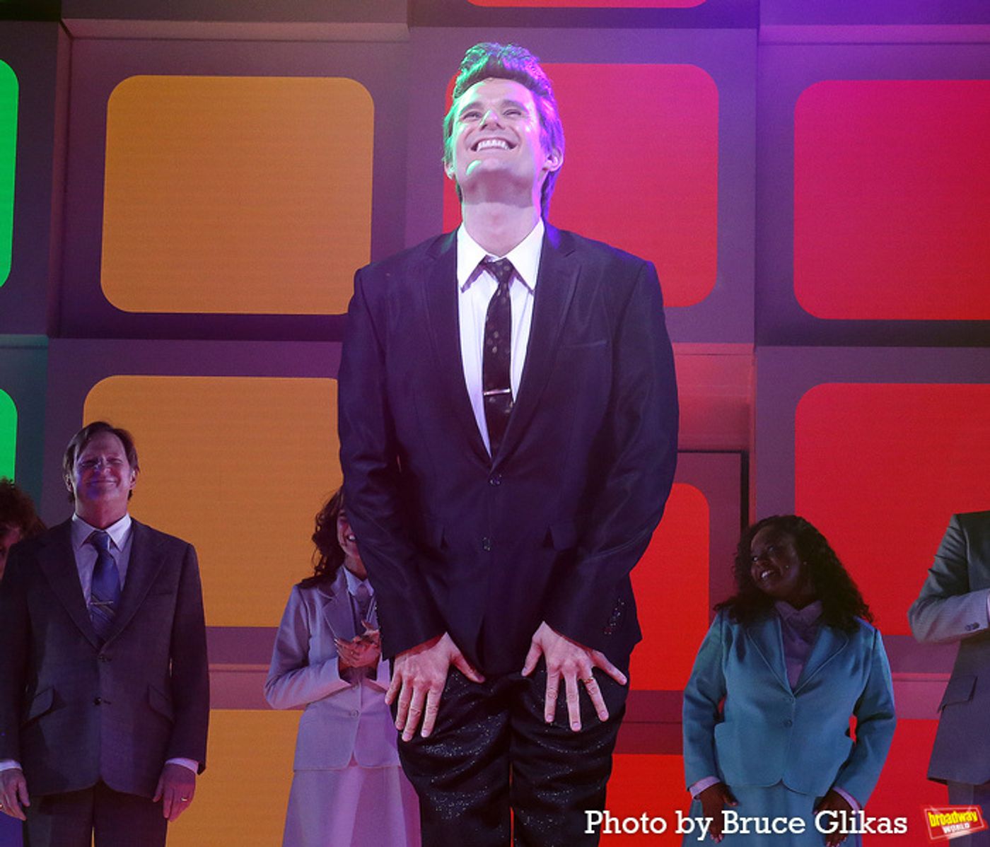 Photos: Elton John Joins the Cast of TAMMY FAYE For Opening Night Curtain Call  Image