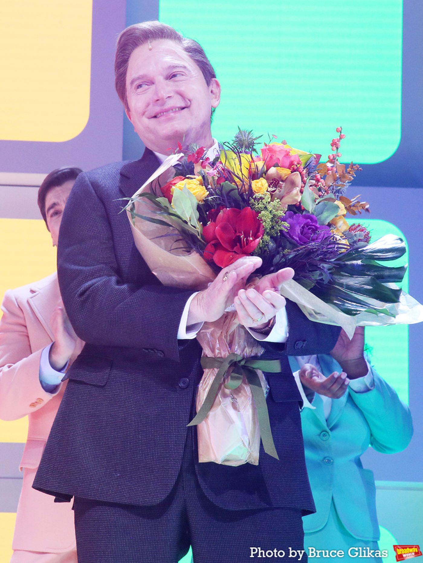 Photos: Elton John Joins the Cast of TAMMY FAYE For Opening Night Curtain Call  Image