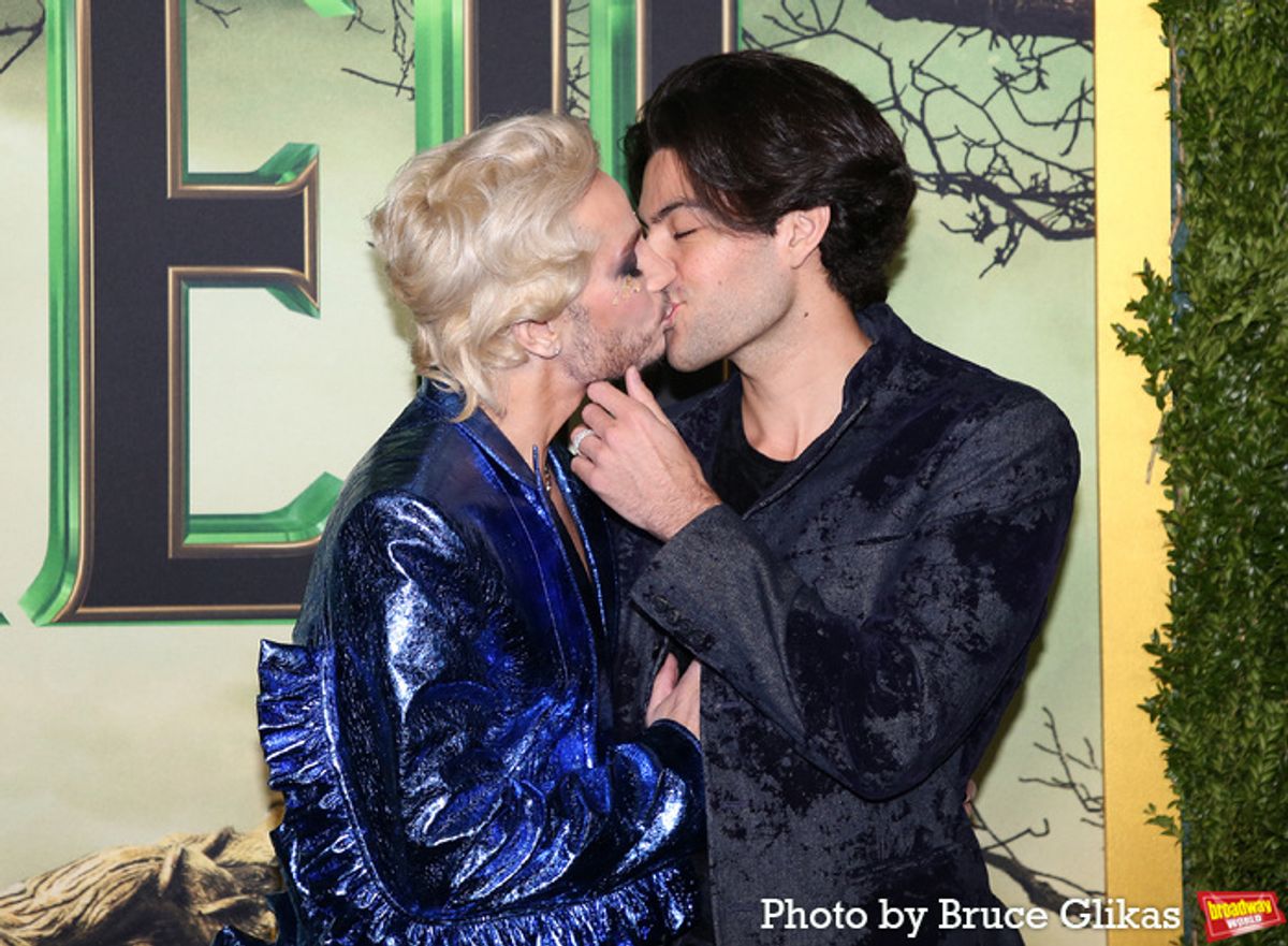 Frankie Grande and Hale Leon Grande at 